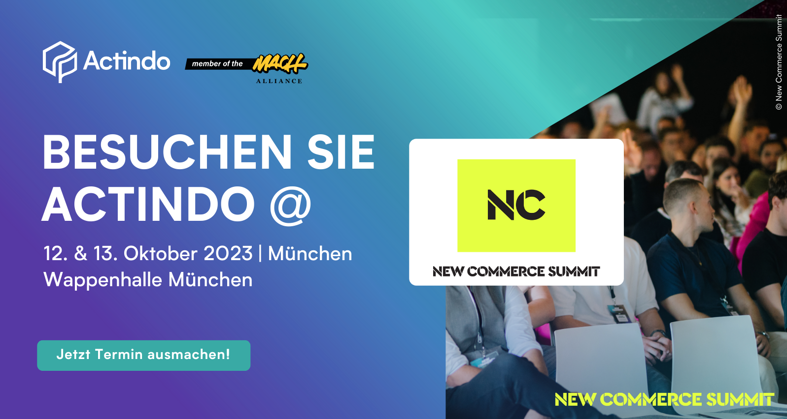Actindo @ New Commerce Summit 2023