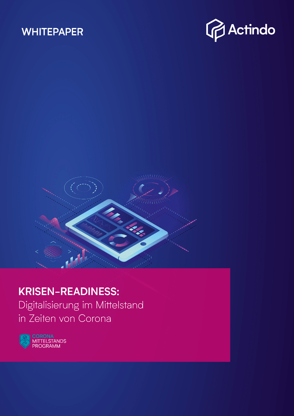 Actindo_Whitepaper_Krisen Readyness_ Digitalisierung im Mittelstand in Zeiten von Corona