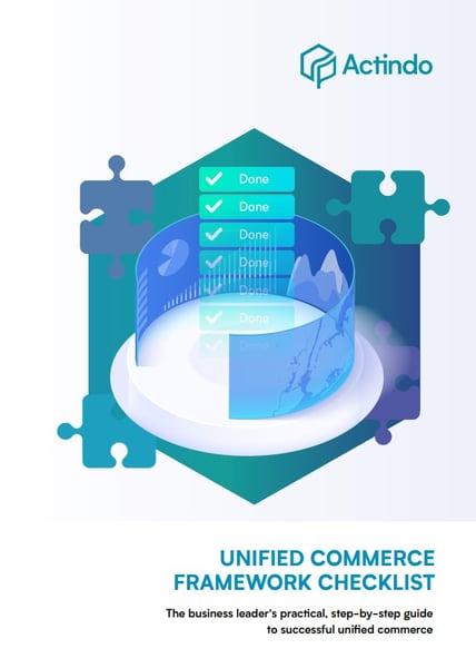 Unified Commerce checklist cover page